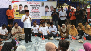 Fraksi PKS Sumbangkan Gaji  Perdana  Untuk  Korban Gempa