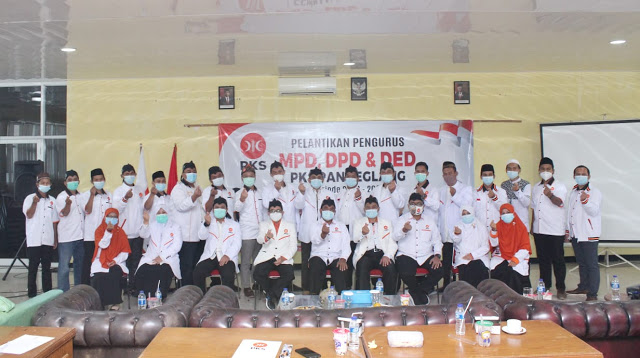 Pengurus Baru PKS Pandeglang di Lantik, Siap Jadi Nomor Satu