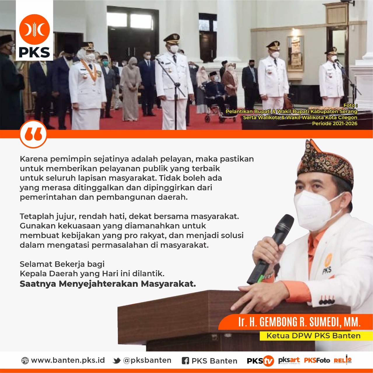 Saatnya Menyejahterakan Masyarakat