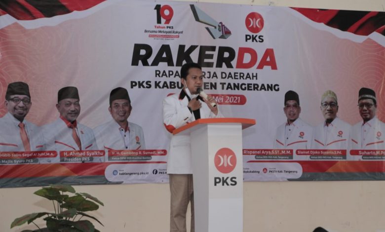 Sekretaris DPD PKS Kabupaten Tangerang, Ahmad Syahril